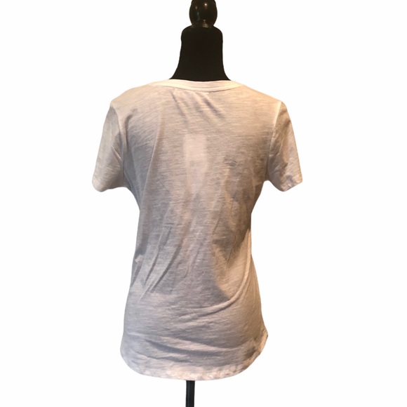 NWT Chloe & Jasmine shortsleeved vintage vibe graphic white T-shirt size large - Picture 4 of 8